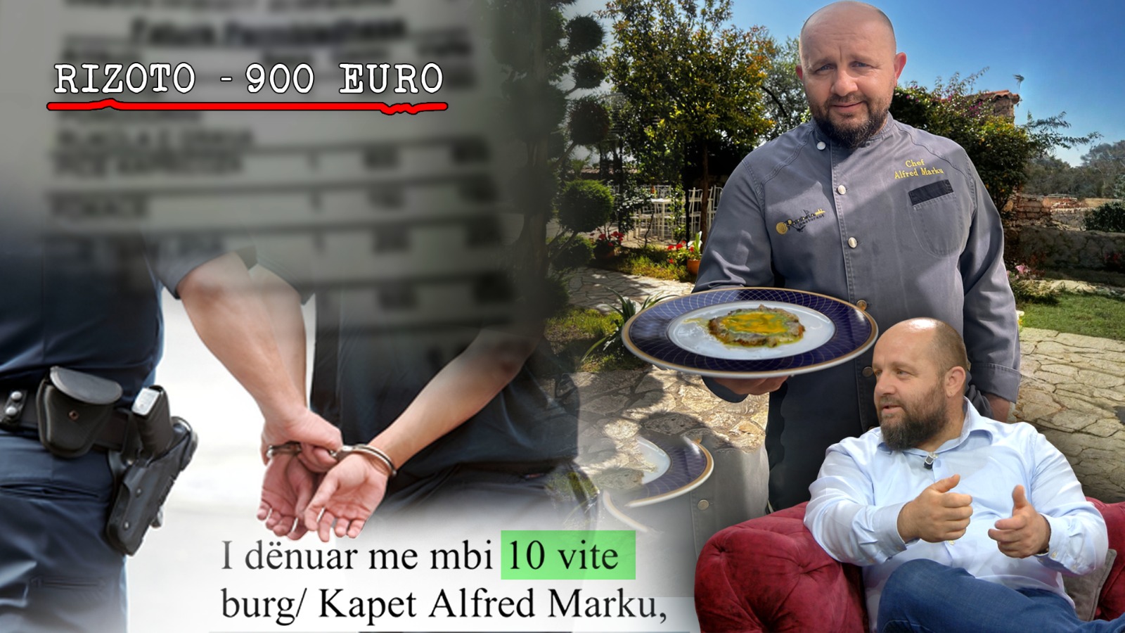 950 euro për një rizoto? Rrëfimi veçantë i Alfred Markut, shefi që gatuan me histori, shaka e shije