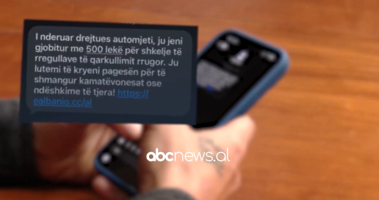 Sms mashtruese për gjobat/ Ekspertët: Mos hapni linkun, nuk është nga policia ose E-Albania