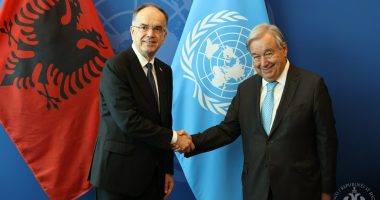 Begaj takon Guterres në OKB/ Presidenti: Shqipëria e angazhuar për paqe dhe zhvillim