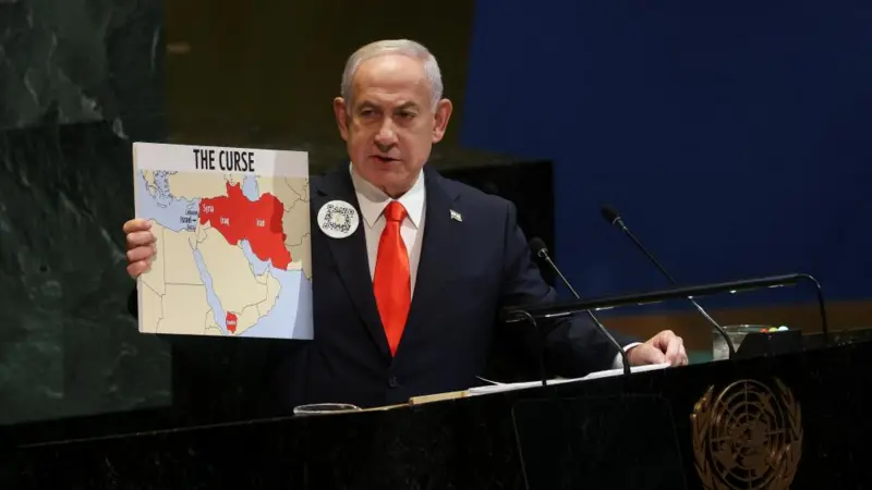 Netanyahu në OKB: Vendimi për të njohur shtetin palestinez, ‘një çmenduri’!