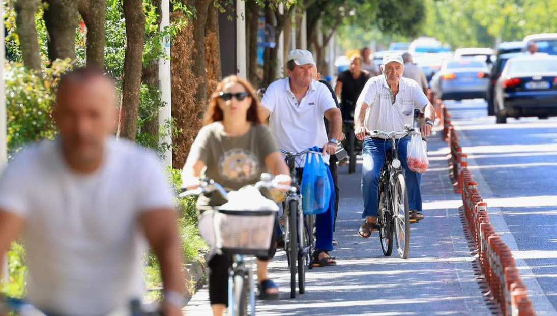 Rama ndan pamjet: Në Shkodër janë ndërtuar 10 km korsi të dedikuara për biçikletat
