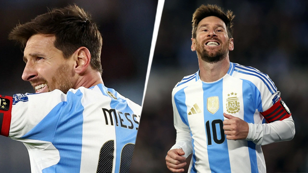 Messi, lot dhe gola/ Sulmuesi shënon 2 herë në sfidën e fundit me Argjentinën në shtepi