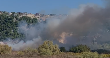 VIDEO/ Zjarr në lagunën e Kunë-Vainit në Lezhë, ndërhyjnë zjarrfikësit