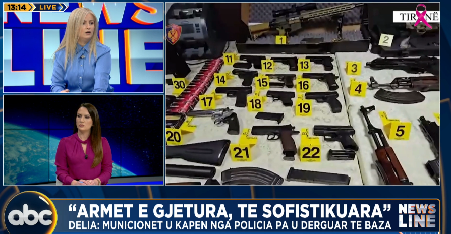 “Armët, për përdorim kriminal”, gazetarja: Janë të reja dhe të sofistikuara, u trafikuan nga Kosova