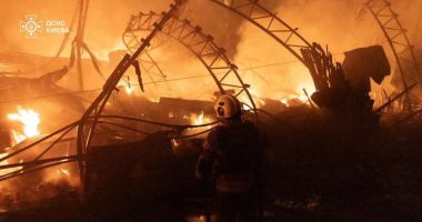 Nëntë të plagosur në një sulm rus me dronë në Kiev