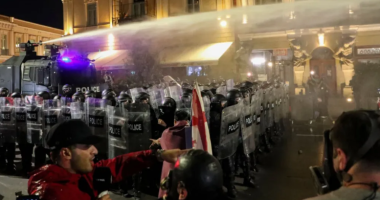 Përleshje mes protestuesve dhe policisë në Gjeorgji, pesë të arrestuar