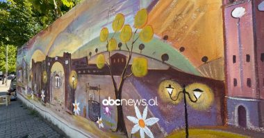 Elbasani “rifiton” ngjyrat/ Bashkia nis projektin për të rijetëzuar muret e vjetra me art mural