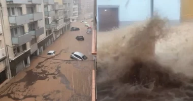 Stuhi e fortë në Spanjë, përmbytjet rrëmbejnë gjithçka