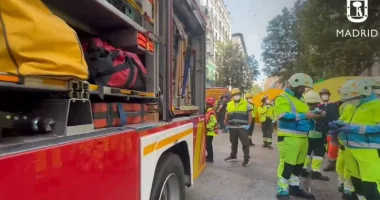 VIDEO/ Shembet ndërtesa në Madrid, disa të bllokuar nën rrënoja