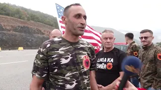 Protesta pro UÇK, Kosova vjen në Tiranë/ Mijëra shqiptarë nga trojet shqiptare udhëtojne drejt Shqipërisë