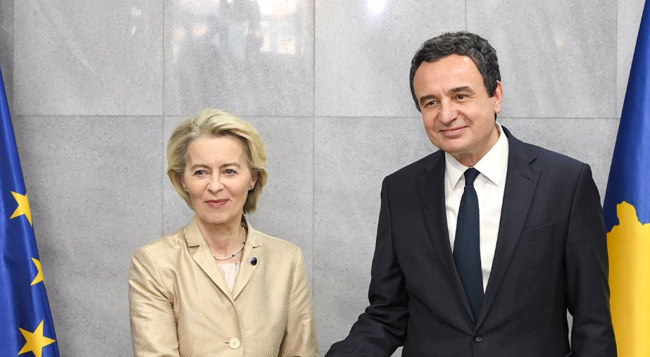 BE nuk “njeh” Kurtin? Von der Leyen e takon, por jo në zyren e kryeministrit