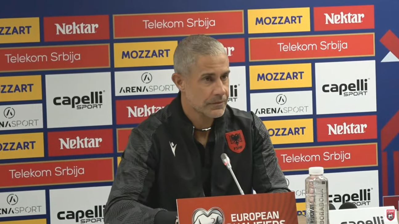 Kombëtares i mungon goli/ Sfida ndaj Serbisë, Sylvinho: Të gjithë kanë besimin tim, janë në gjendje të hyjnë në fushë e të shënojnë