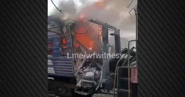 VIDEO/ Të paktën 30 të plagosur nga sulmi rus në një stacionin hekurudhor në Ukrainë