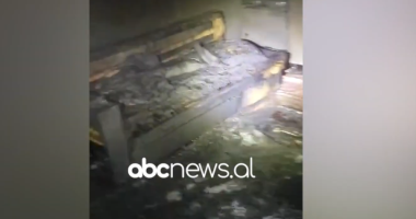 VIDEO/ Zjarri në Maliq, pamje nga brenda banesës së shkrumbuar nga flakët