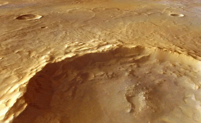 Shpellat misterioze në Mars kanë gjurmë uji