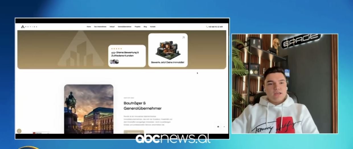 Bën projekte miliarda USD / 22-vjeçari shqiptar që po mahnit botën e teknologjisë