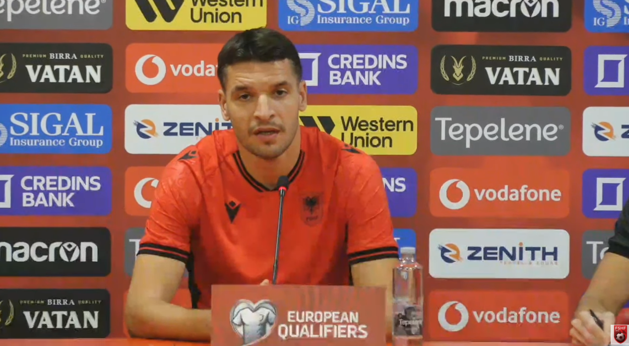 Shqipëria në  play off   sfida e fundit me Anglinë  Gjimshiti  Kemi vetëbesim  do bëjmë më të mirën