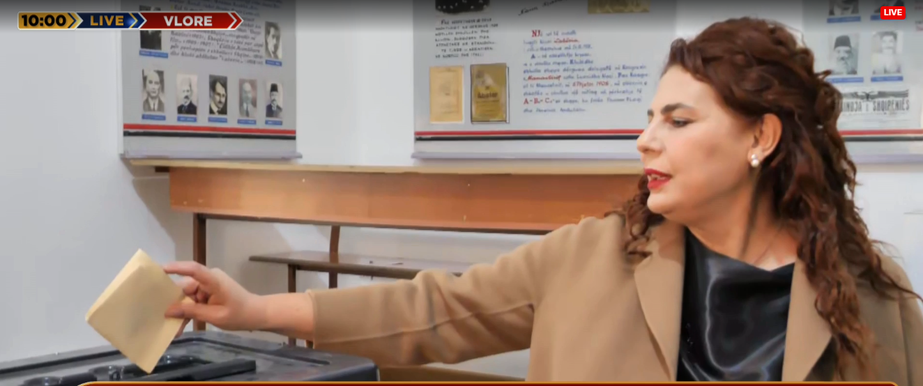 Vlorë, voton Brunilda Mersini: Kjo ditë është për qytetarët. E kënaqur me pjesëmarrjen