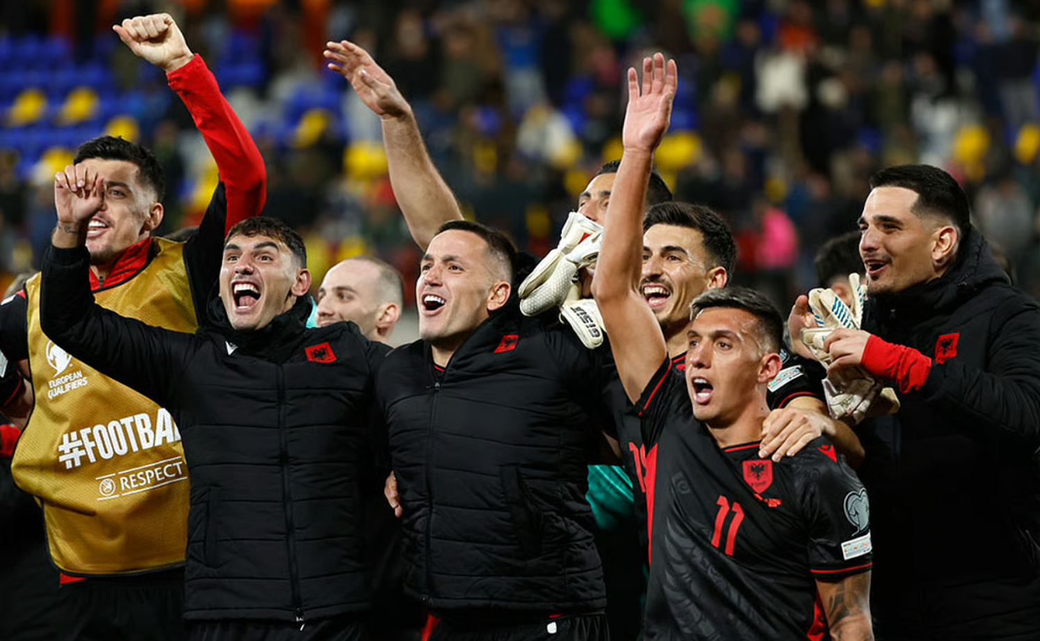 Shqipëria feston si  emigrante   Kombëtarja është kualifikuar gjithmonë në transfertë