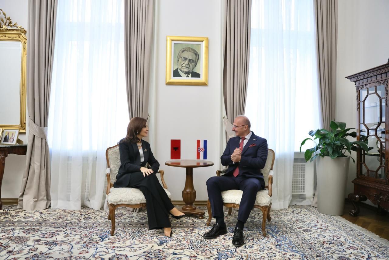 Spiropali me homologun kroat  Kroacia mbështet ambicien e Shqipërisë për anëtarësim në BE