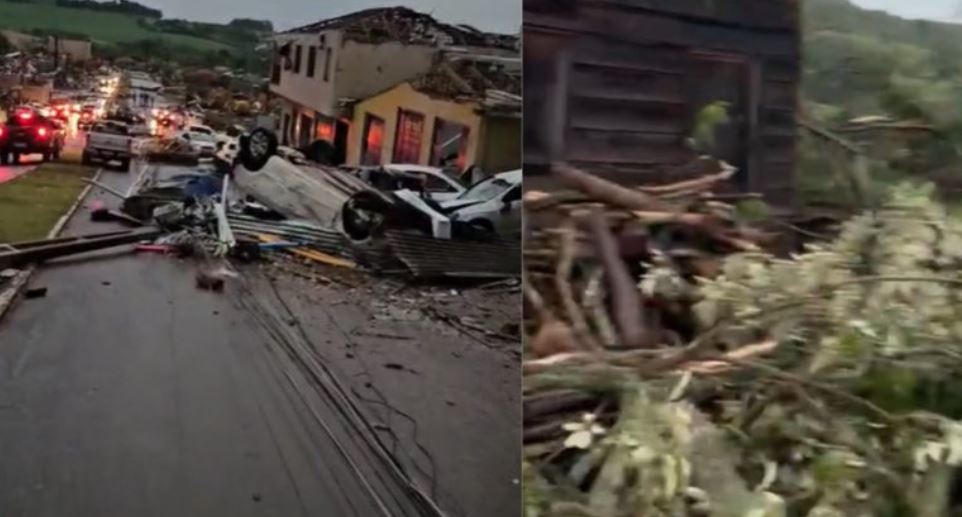 Tornado shkatërron Brazilin  6 të vdekur dhe 800 të plagosur