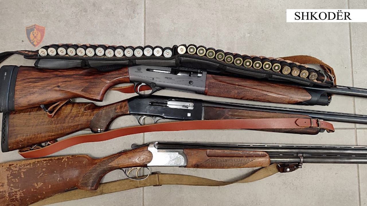 Parandalohet një rast i gjuetisë së paligjshme  Shkodër  procedohen dy persona  ja çfarë u sekuestrua