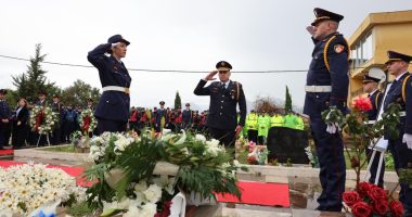 Policia e Shtetit, ceremoni përkujtimore/ Nder dhe lavdi sakrificës së Dëshmorit të Atdheut Pajtim Alistafaj!