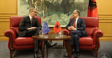 Ambasadori i BE i dorëzon raportin vjetor të KE për Shqipërinë, Begaj: Vendosmëri në përmbushjen e prioriteteve