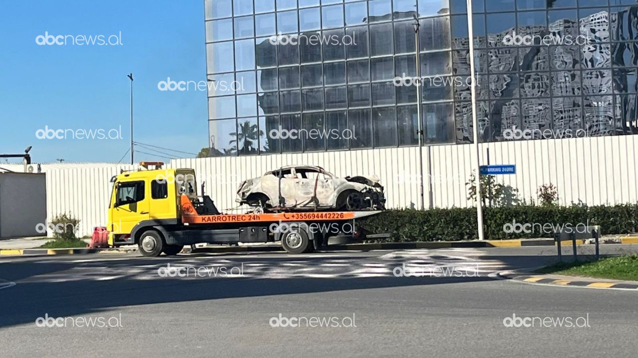 FOTOLAJM  U përdor nga vrasësit e Gilmando Danit  makina e djegur e autorëve të krimit