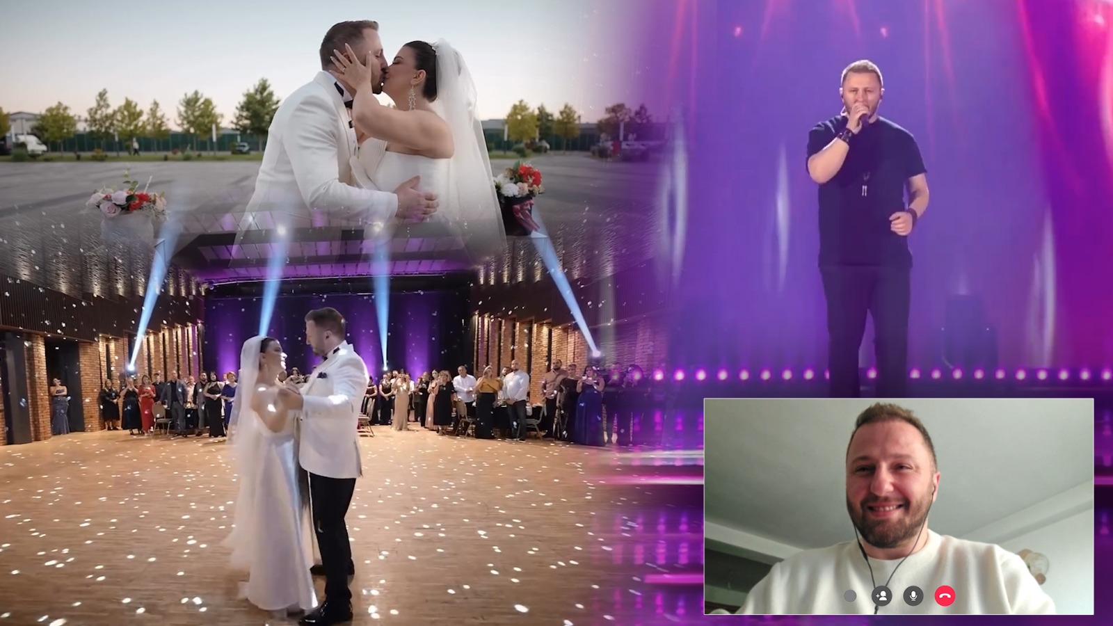 Fituesi i  The Voice  i jep fund beqarisë   Kur pashë nusen në altar  mu mbushën sytë me lot 