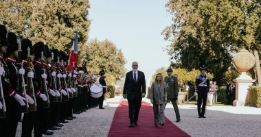 Mbledhja e dy qeverive/ Kryeministri Rama në Romë, pritet me ceremoni zyrtare nga Meloni