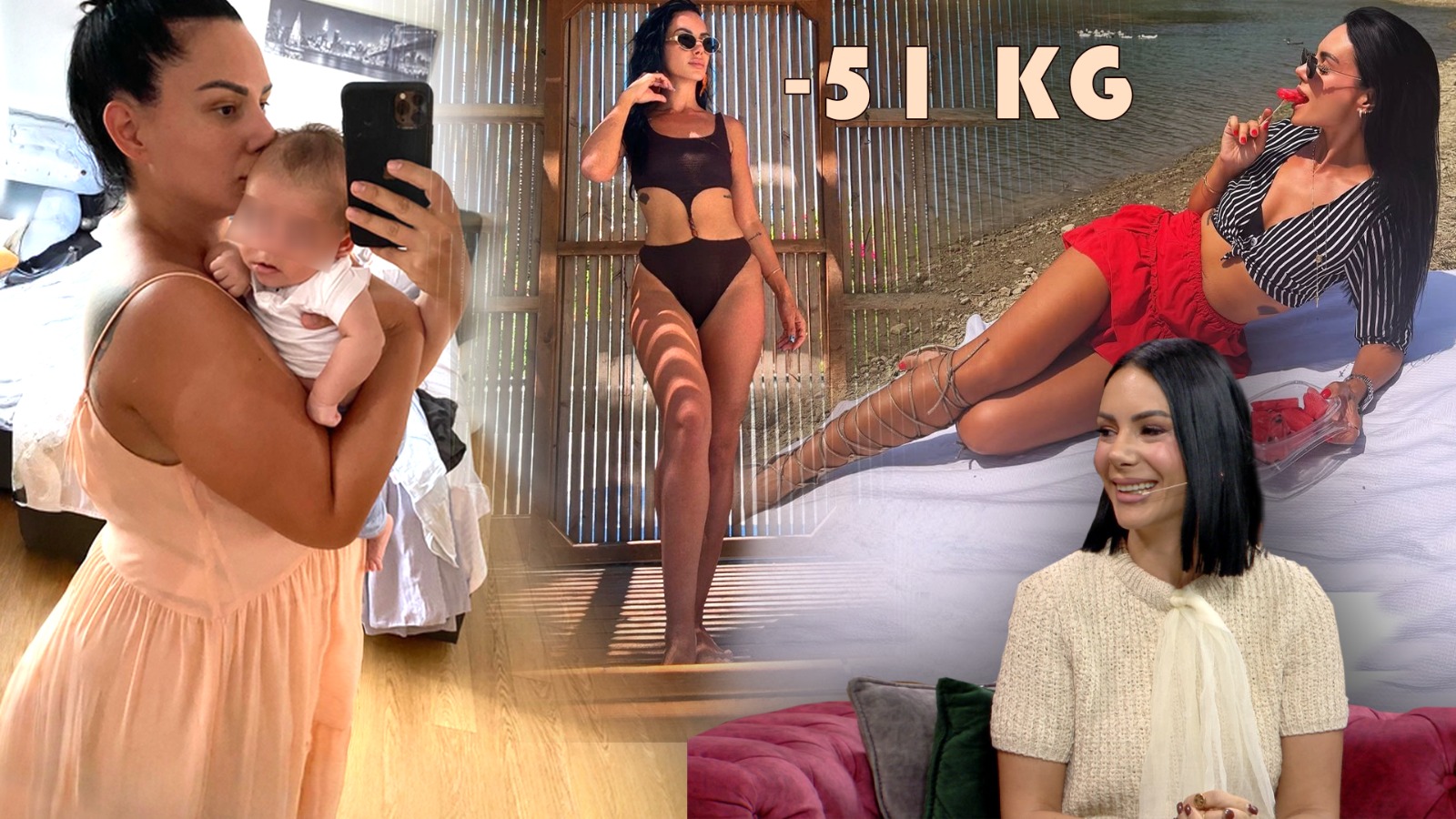 Rrëfimi që po çmend rrjetin  Blogerja e njohur shqiptare u përgjysmua  hoqi 51 kg në 18 muaj