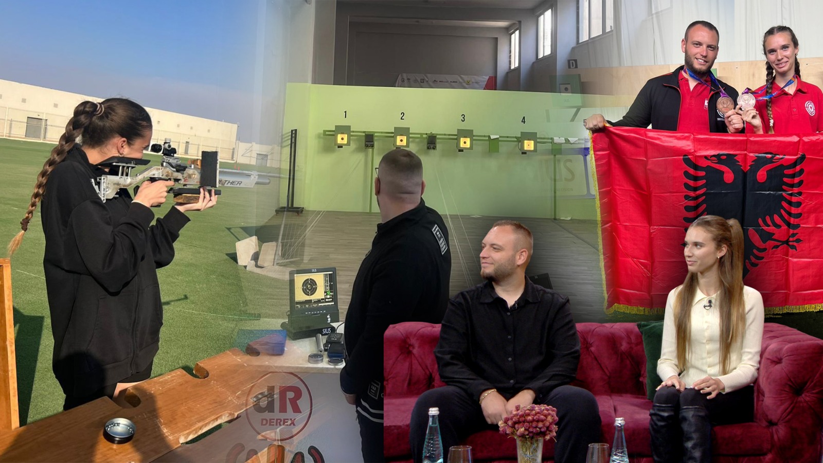 Mrekulli në Botërorin e Qitjes  16 vjeçarja e kampioni shqiptar rikthejnë kuqezinjtë në podium pas 40 viteve