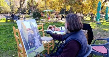 Kolonia e piktorëve, frymëzim vjeshtak/ Ngjyrat e arta të stinës mbledhin në Elbasan dhjetëra artistë