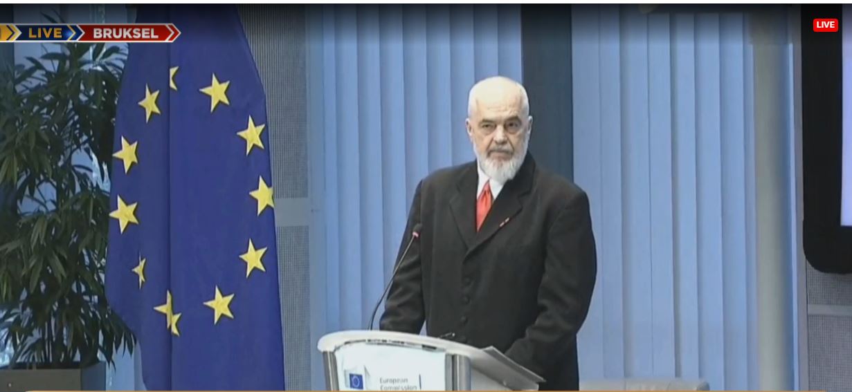 Forumi i zgjerimit në Bruksel  Rama  Hapëm të gjithë grupkapitujt në kohë rekord