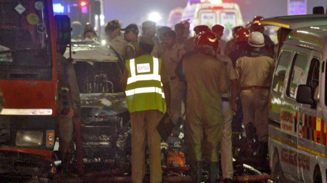 Shpërthen makina në Indi  8 të vdekur dhe 19 të plagosur