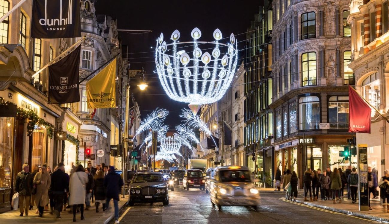  New Bond Street  në Londër është rruga më e shtrenjtë tregtare në botë