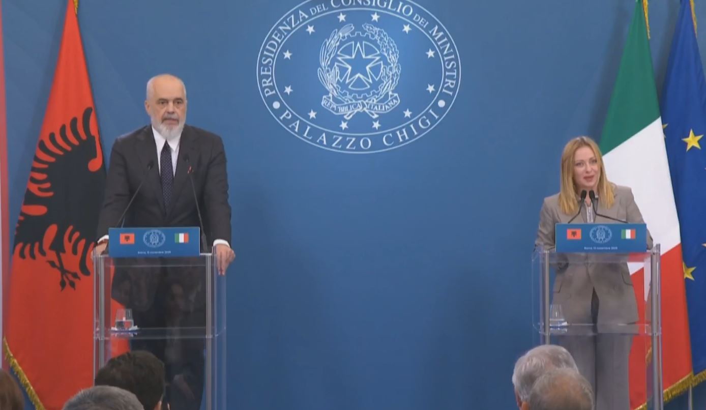 Rama për  Corriere della Sera   Për qendrat italiane në Shqipëri po presim paktin e ri evropian për migracionin