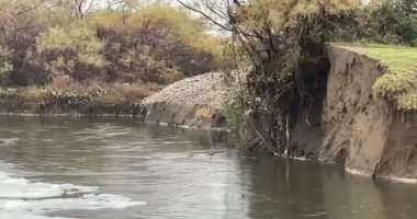 Vjosa në pikën kritike/ Rritet niveli i ujit në Urën e Mifolit, rrezik përmbytje