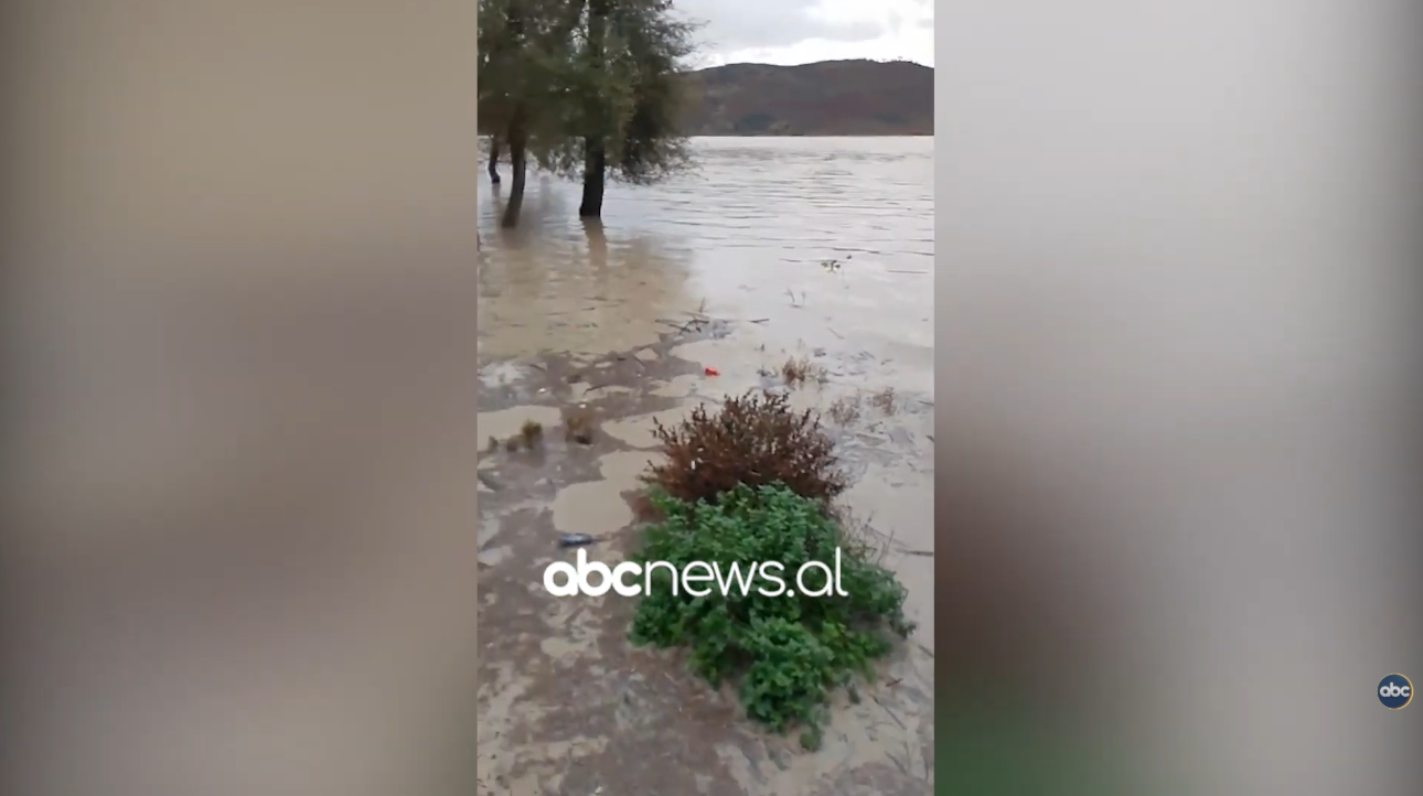 Shqipëria nën ndikimin e motit të keq  Shtohen prurjet e lumit Vjosa  rrezikohen disa banesa  VIDEO 
