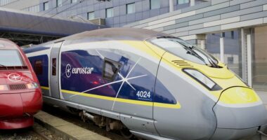 Eurostar, vonesa në udhëtime/ Defekt në sistemin elektrik të trenave Angli-Francë