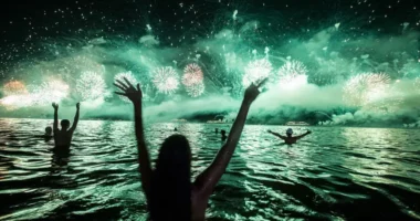 Gëzuar Vitin e Ri! 2026 troket zyrtarisht në “Ishullin e Krishtlindjeve”