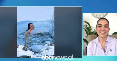 “04.00 të mëngjesit zhytet në akull dhe sfidon -28°C” Driada Sopi, vajza që e ktheu të ftohtin në fuqi