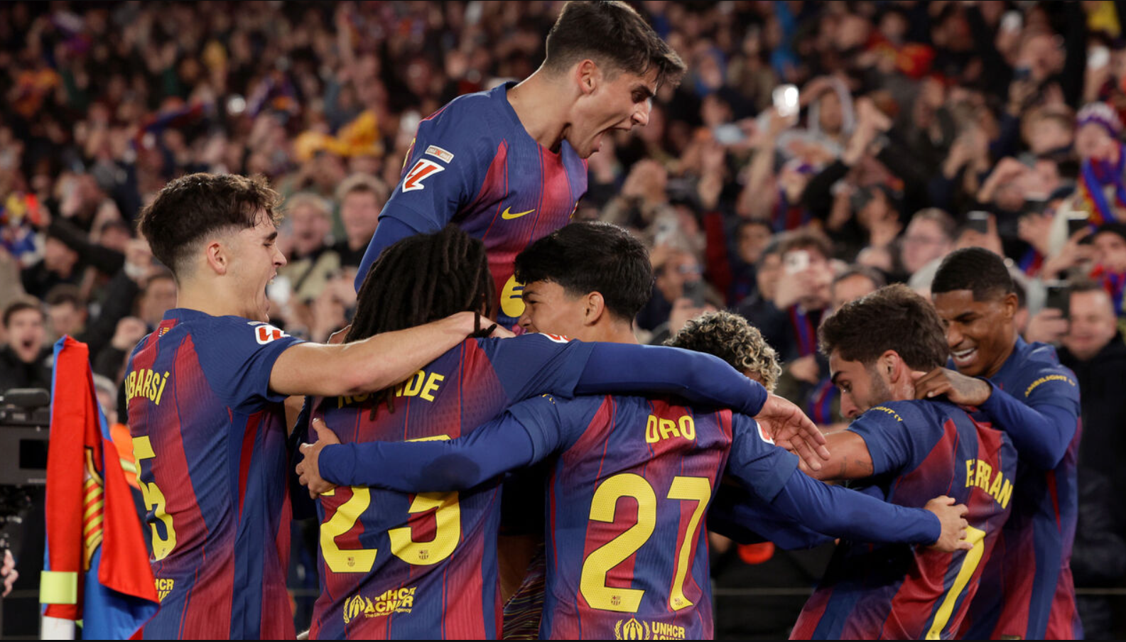 Barcelona nis  arratinë   Skuadra katalanase forcon pozitat në krye të kampiontit spanjoll