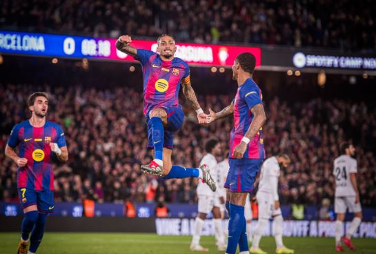 Barcelona nuk ndalet  Skuadra  blaugrana  mundi 2 0 Osasuna  tjetër hap drejt titullit