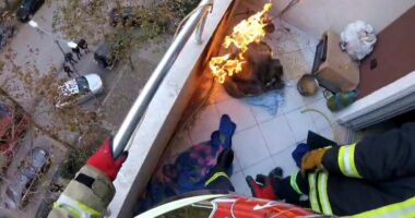 Merr flakë bombola e gazit në një apartament në Vlorë