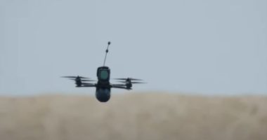 Dronë mbi një bazë të inteligjencës ushtarake franceze