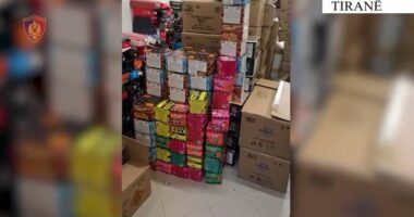 Tregtonin lëndë piroteknike/ Tiranë arrestohen 2 persona, procedohet penalisht një tjetër