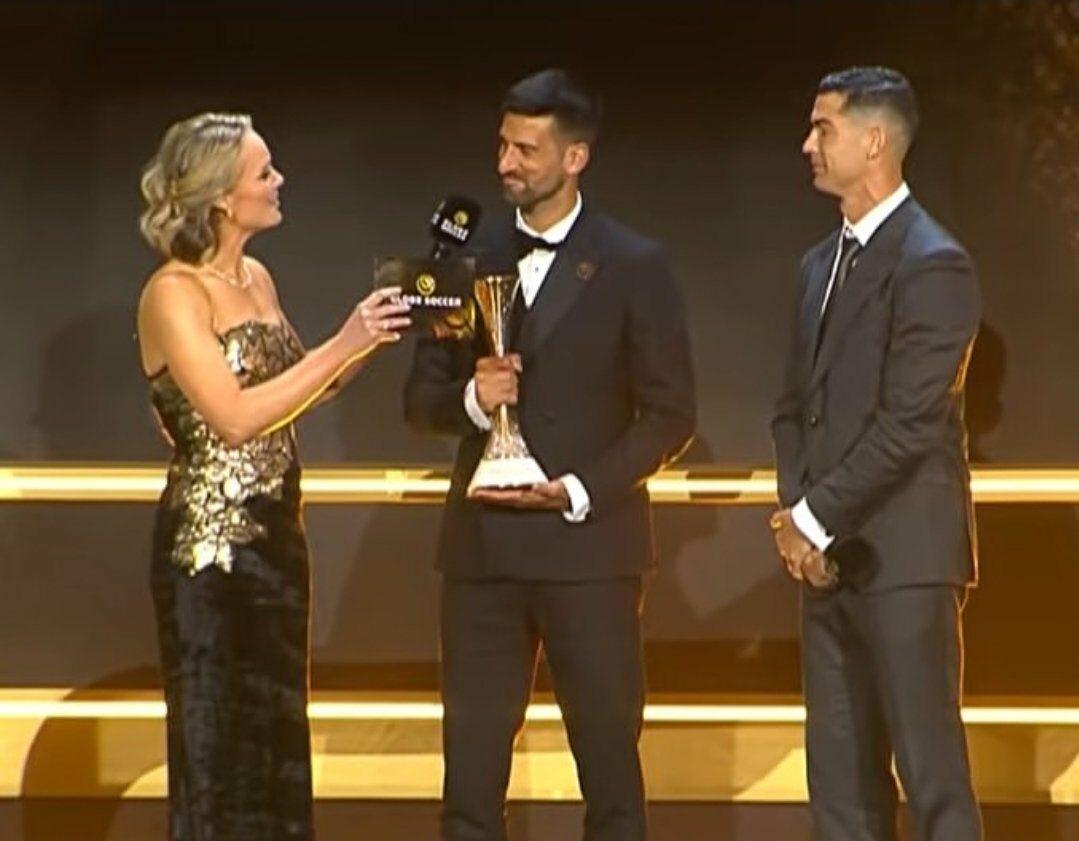 “Pleqtë” fitojnë çmimet botërore/ Ronaldo e Gjokoviç triumfojnë në festën e Lindjes së Mesme
