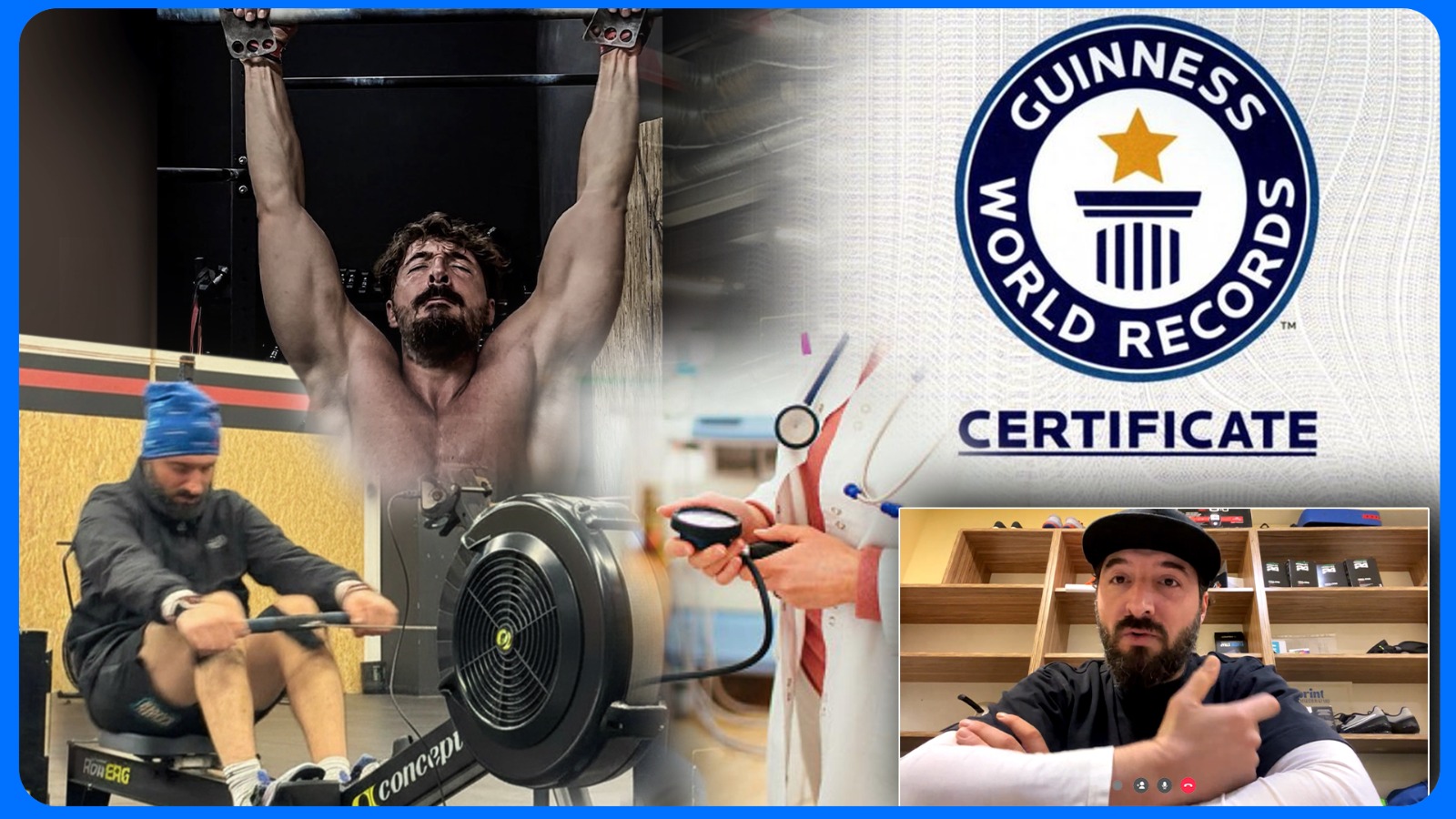 Shqiptari hyn në Guinness, humb 4.2 kg për 1 ditë. 24 orë luftë me trupin e rekordin